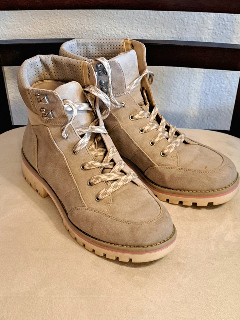 Sole Society Lace Up Hiking Boots